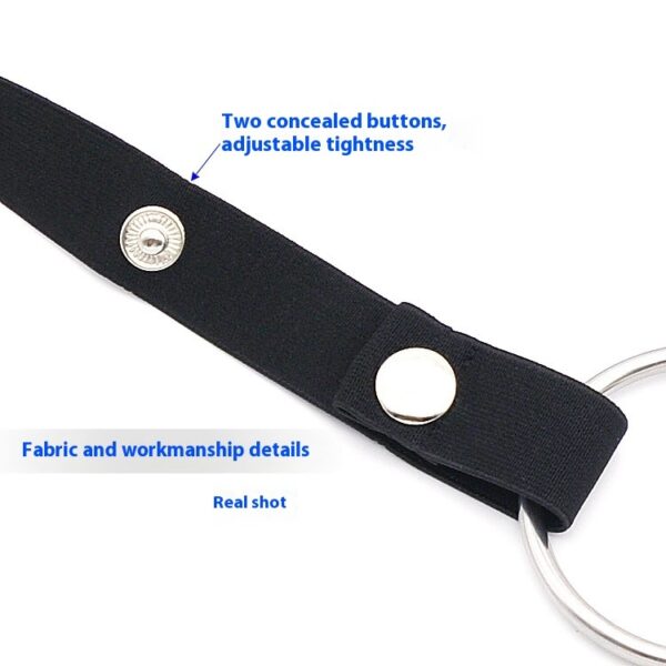 Men's Chastity Cage Auxiliary Strap Elastic Anti-fall - Image 6