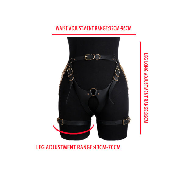 Body Chains Hollow-out Bondage And Discipline Women's Suit - Image 3