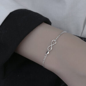 Infinite Love Bracelet/Anklet Infinity Symbol Double Layer