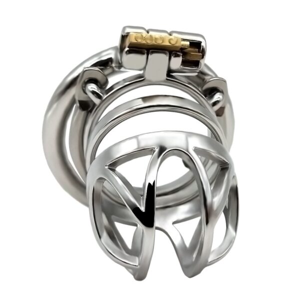 New Men's Stainless Steel Anti-release Ring Penis Lock - Image 7