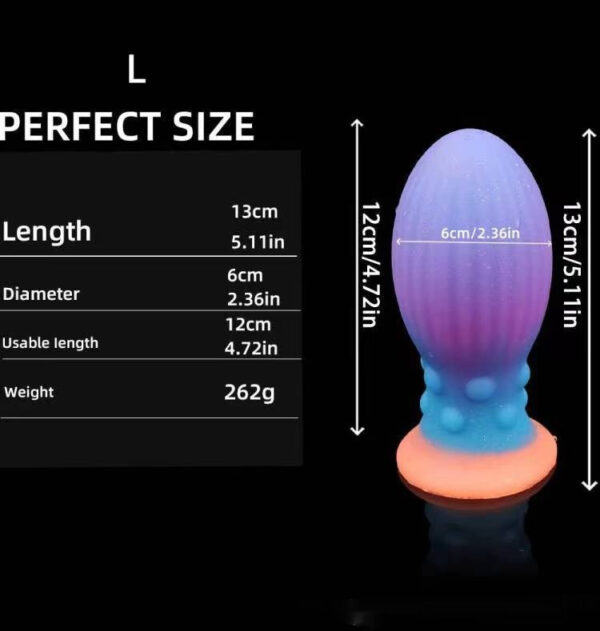Silicone Toy Butt Plug - Image 3