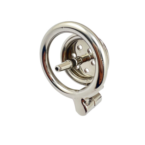 Metal Men's Bird Cage Chastity Lock Ring Artifact Comrade SM Dog Slave Binding Training - Image 8