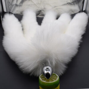 Fashion Multiple Foxtail Metal Butt Plug