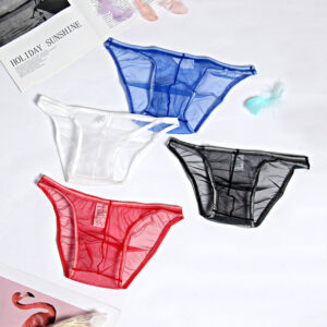 Popular Mesh Transparent Men's Underwear Gay Thong