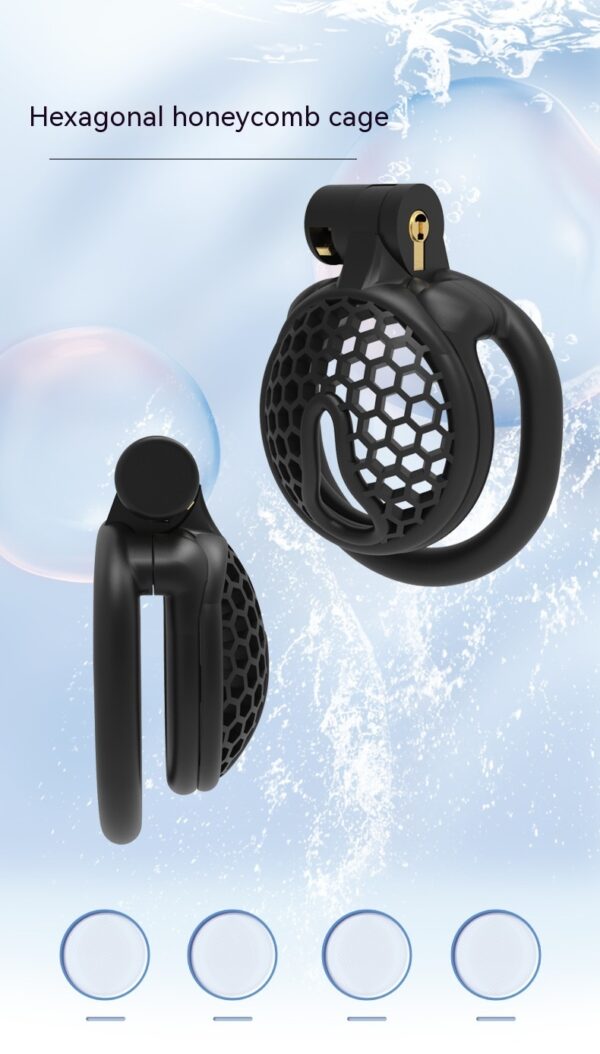 Men's Bee Chastity Lock Breathable Lock - Image 6