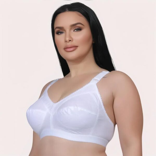 FD Plus Size Sweat-Absorbent Bra – Soft, Breathable & Summer-Ready - Image 2