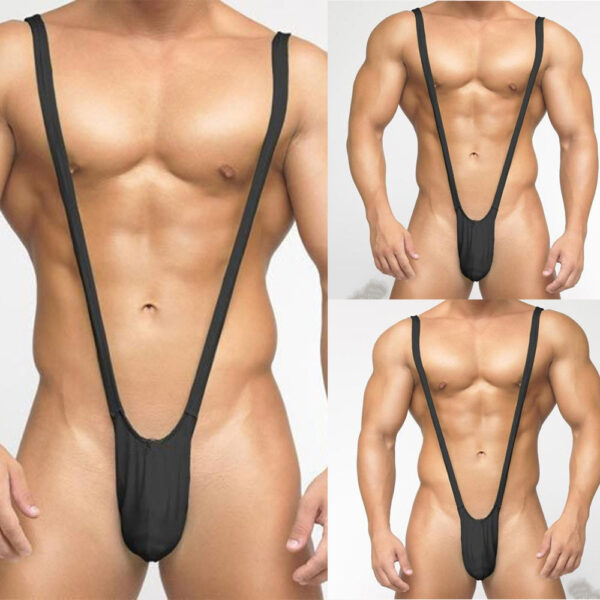 Men's Fashion Simple Vest Stretch Cloth Jumpsuit - Image 4