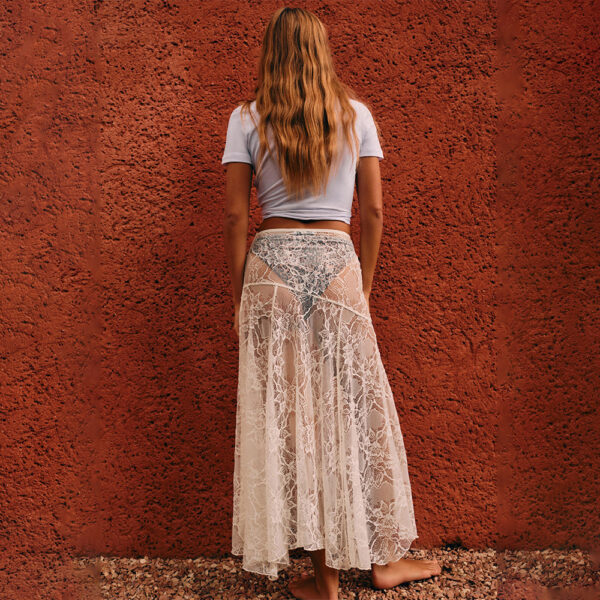 Fashion Lace Pure Color All-matching - Image 4