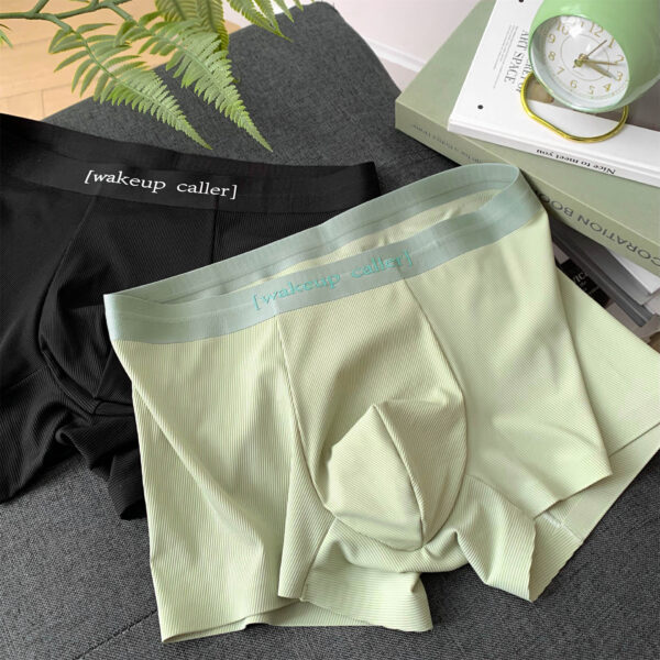 Couple Summer Ice Silk Underwear Japanese High Slit - Image 3