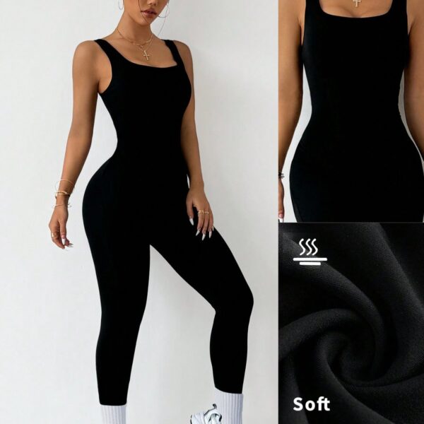 Yoga Tight Jumpsuit One-piece High Elastic Fitness One-piece - Image 8
