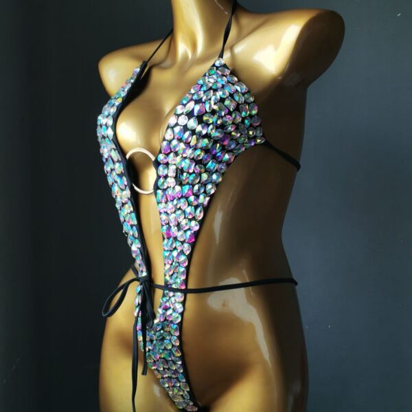 Women's High-end Diamond Nightclub Swimsuit Bikini - Image 2