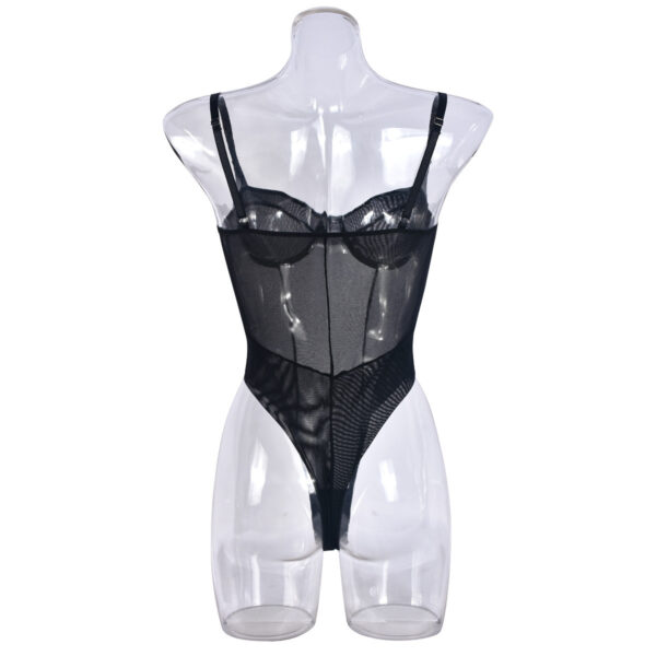 Women's Double-layer Ultra-thin Mesh Jumpsuit - Image 8