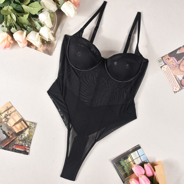 Women's Double-layer Ultra-thin Mesh Jumpsuit - Image 6