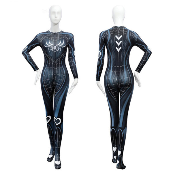 Women's Fashion Casual Double Zipper Bodysuit - Image 3