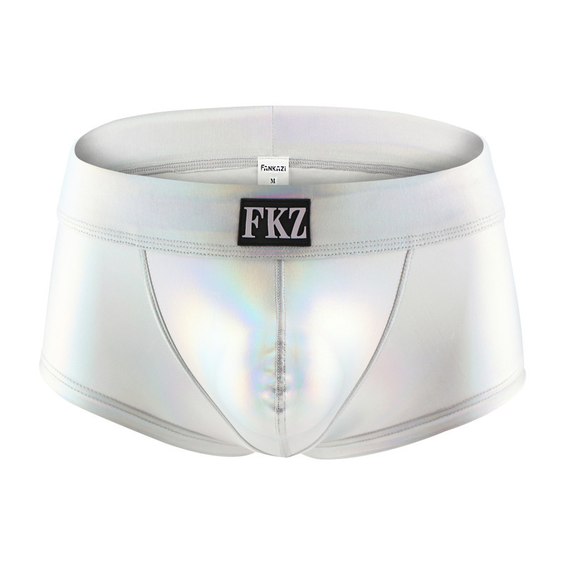 Men's Fashion Couple Underwear Bronzing Boxer - Image 3