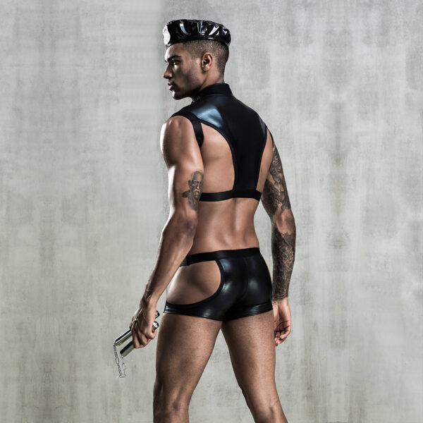 Men's Sexy Lingerie Nightclub Outfit, Bar Cosplay Sexy Uniform Temptation - Image 5