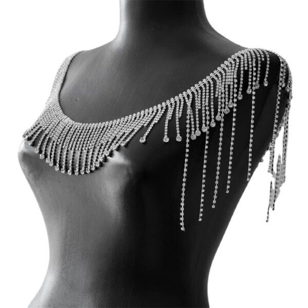 Drop Tassel Pendant Shoulder Body Chain - Image 6