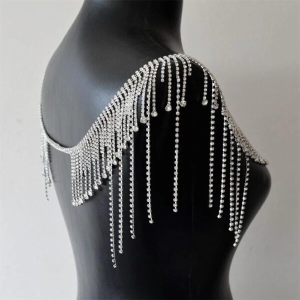 Drop Tassel Pendant Shoulder Body Chain - Image 2