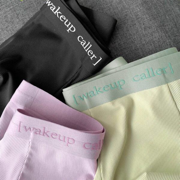 Couple Summer Ice Silk Underwear Japanese High Slit - Image 4