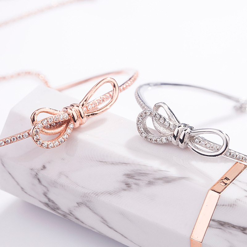 Ladies Fashion S925 Sterling Silver Bracelet - Image 2