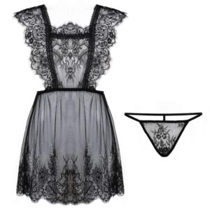 Women's Sexy Inner Clothes Cheongsam Uniforms Small Chest Supplies Tight-fitting See-through Clothing Passion Suit