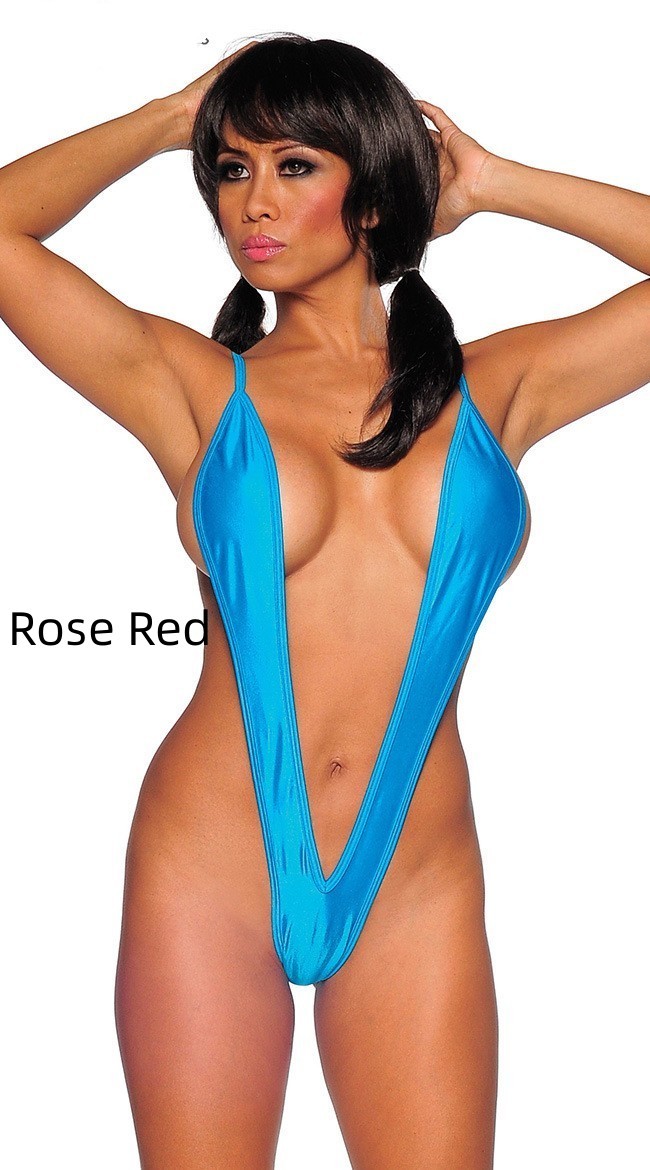 Hanging Neck Back Bodysuit Girl - Image 3