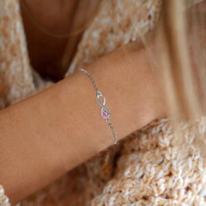 Infinite Love Inlaid Bracelet High Sense