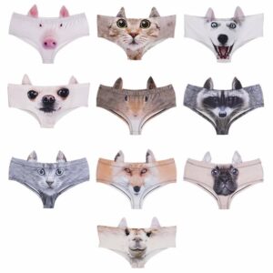 3D Animal Panties With Ears