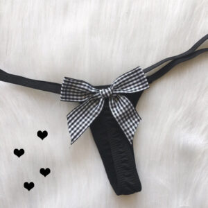 Bowknot Panties Women's Emotional Thong One Piece Europe And America