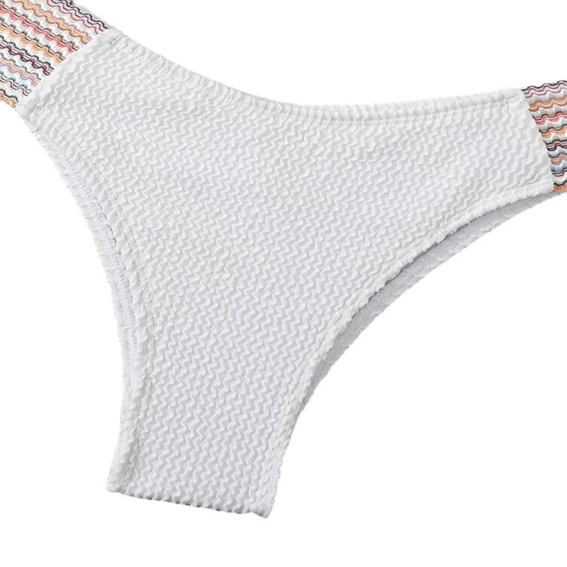 Sports Youth Women's Sports Two-piece Swimsuit Beauty Back White Swimsuit - Image 5