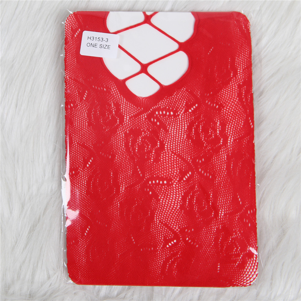 Seductive women's transparent sexy jacquard net pajamas - Image 2